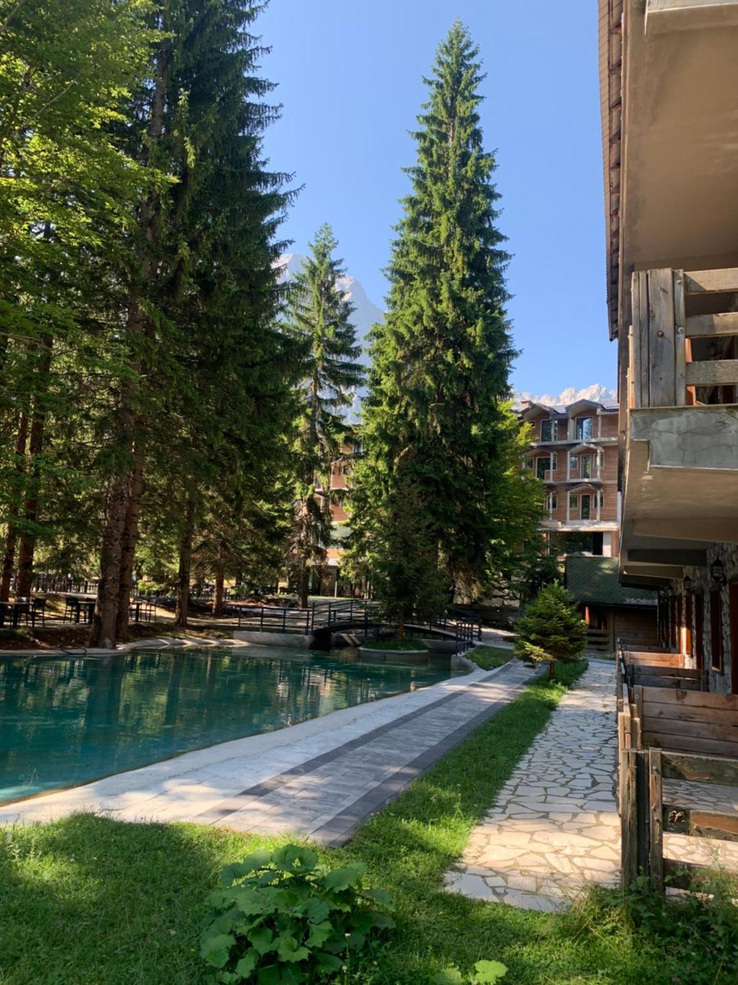 Hotel Fusha E Gjese Валбона Экстерьер фото