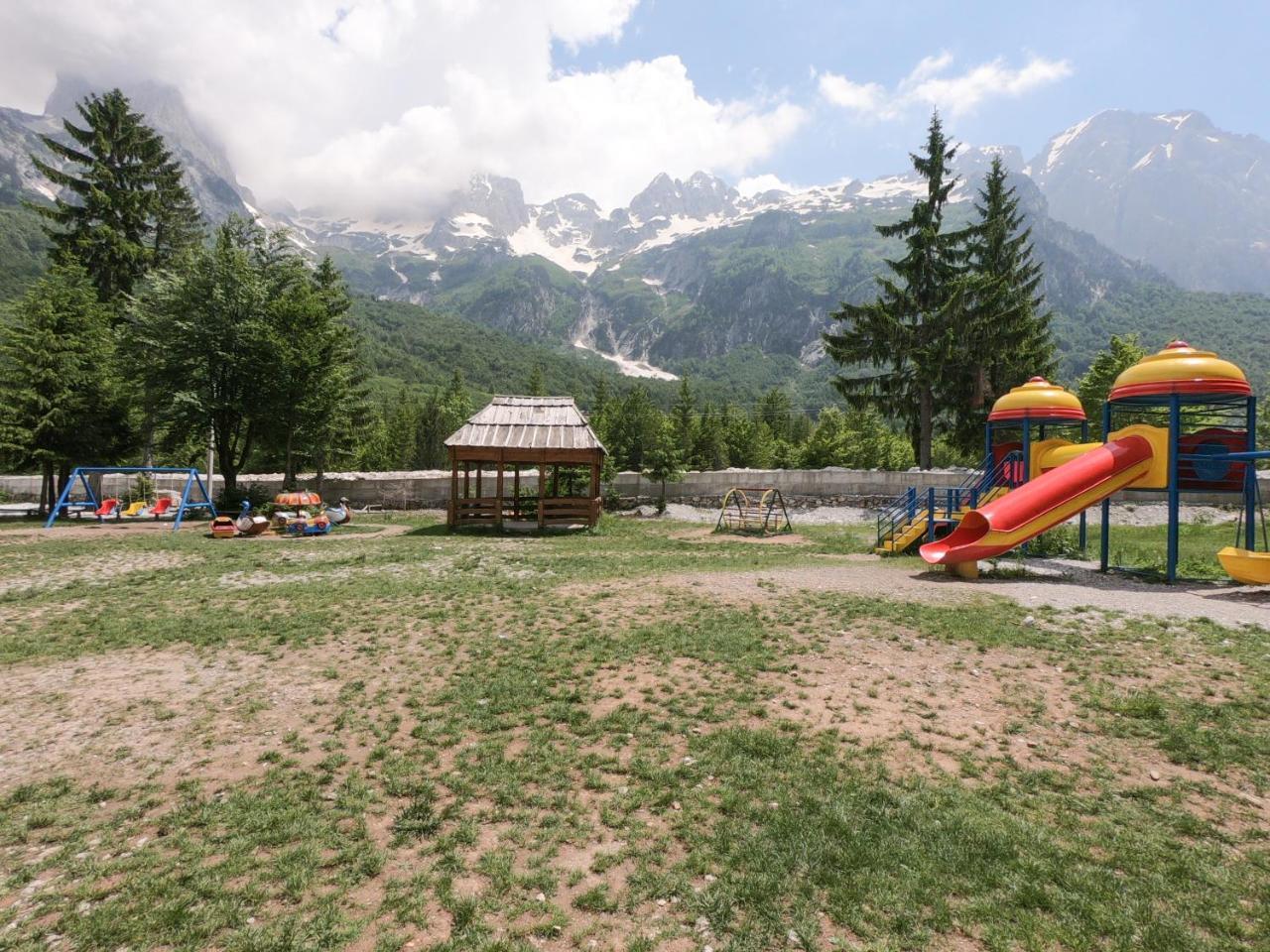 Hotel Fusha E Gjese Валбона Экстерьер фото